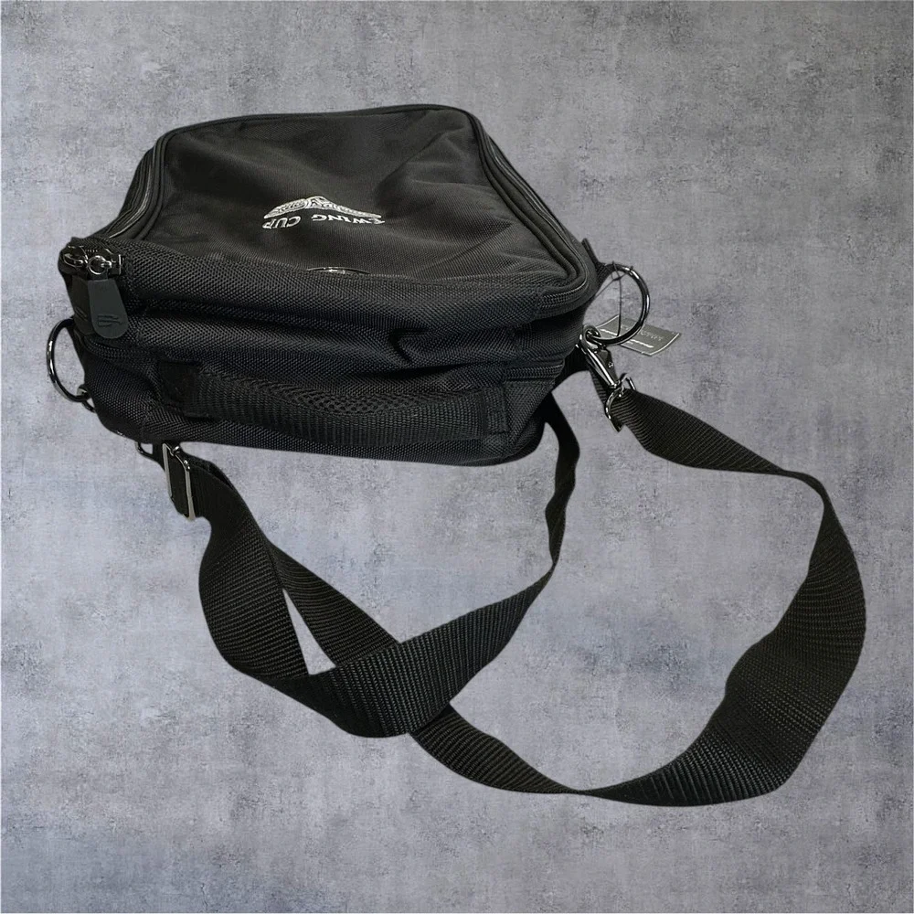 Burton Golf Shoe Bag‎ Mens Black NEW Odyssey Travel Collection Ewing Cup Logo